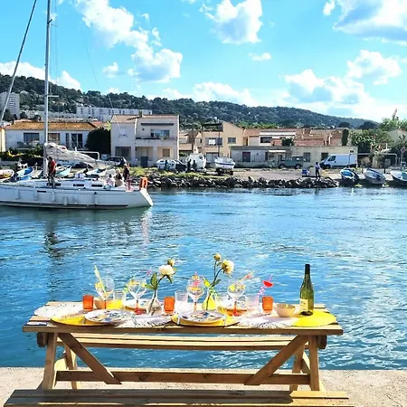 Le Barreur Maison Authentique Setoise La Pointe Courte, Bord De Mer, Climatisee, Parking Gratuit Proximite Sète Exterior foto